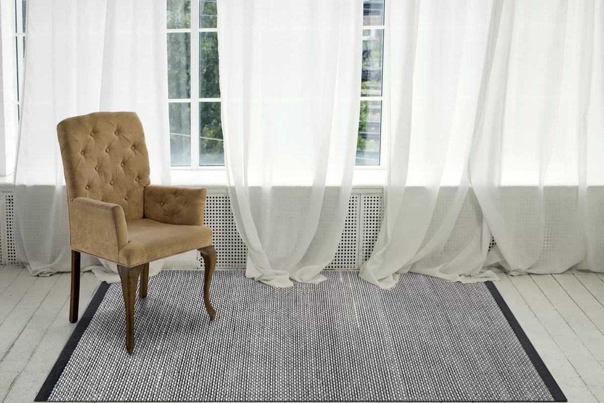 VF584622190 - Dynamic Rugs - VICI - Ivory Black 4622-190 - 5' x 8'