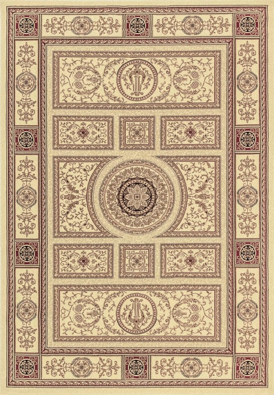 LE6958021102 - Dynamic Rugs - LEGACY - Ivory 58021-102 - 5.3' x 7.7'