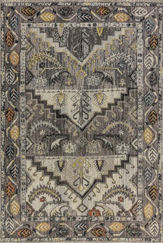 ZO696630900 - Dynamic Rugs - ZODIAC - Grey 6630-900 - 5.3' x 7.7'