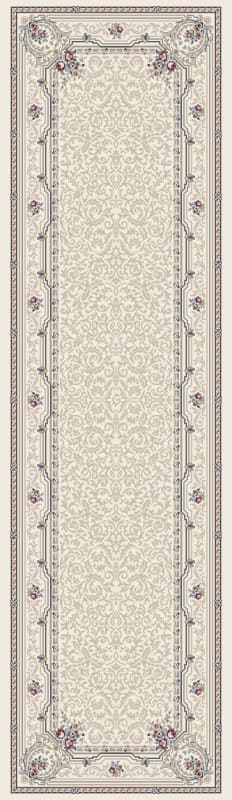 AN28570916464 - Dynamic Rugs - ANCIENT GARDEN - Ivory 57091-6464 - 2.2' x 7.7'
