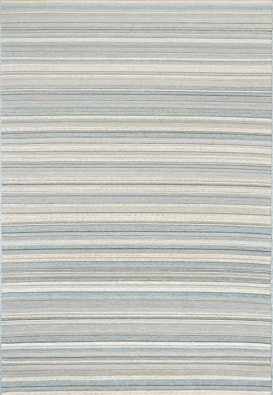 NW710960055003 - Dynamic Rugs - NEWPORT - Ivory Blue 96005-5003 - 6.7' x 9.6'