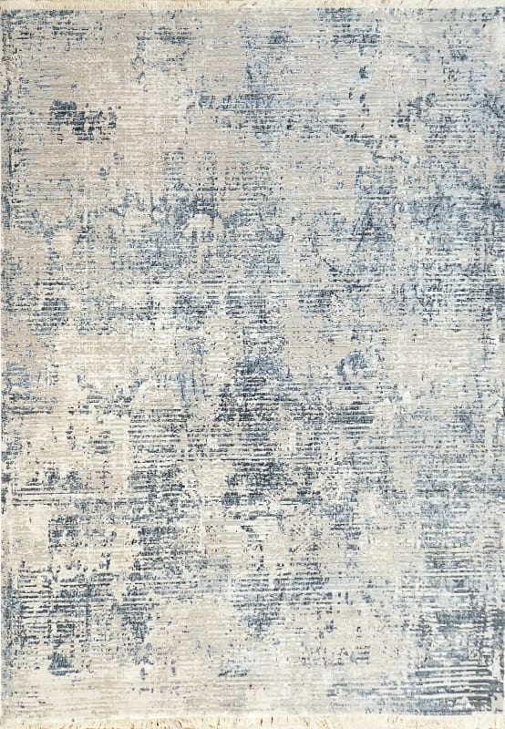 MZ9128451150 - Dynamic Rugs - MOOD - Ivory Blue 8451-150 - 7.1' x 10.8'