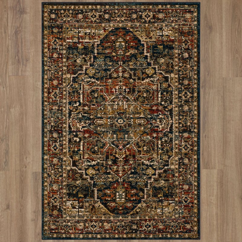 Spice Market - Alcantara Sapphire 90807-50130 - Karastan - Spice Market - Alcantara Sapphire 90807