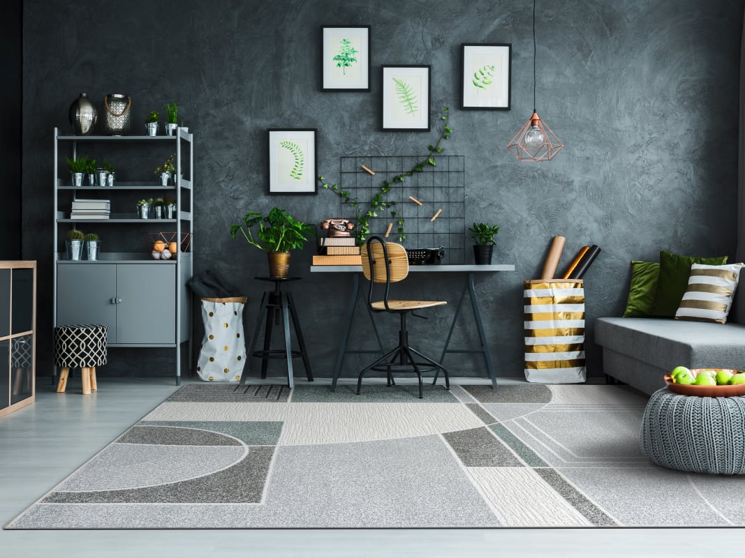 POLARIS - Ivory Grey Teal 46012-6141 - Dynamic Rugs - POLARIS - Ivory Grey Teal 46012-6141