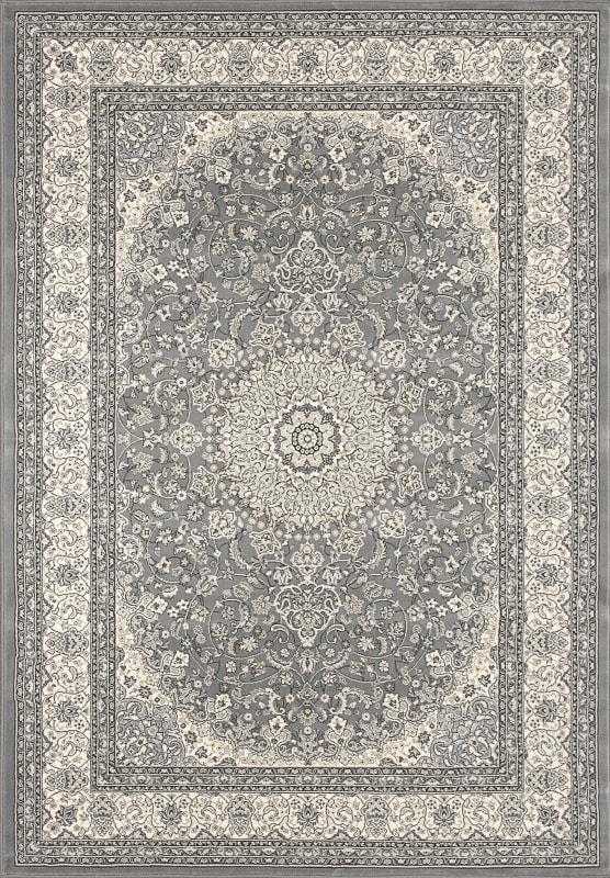 AN24571195666 - Dynamic Rugs - ANCIENT GARDEN - Grey Cream 57119-5666 - 2' x 3.11'