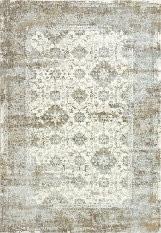 CC10143534109 - Dynamic Rugs - CASTILLA - Cream Silver 3534-109 - 9' x 12.1'
