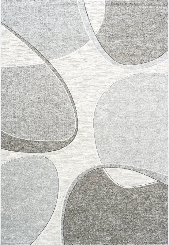 PI912460046171 - Dynamic Rugs - POLARIS - Ivory Grey 46004-6171 - 7.1' x 10.1'