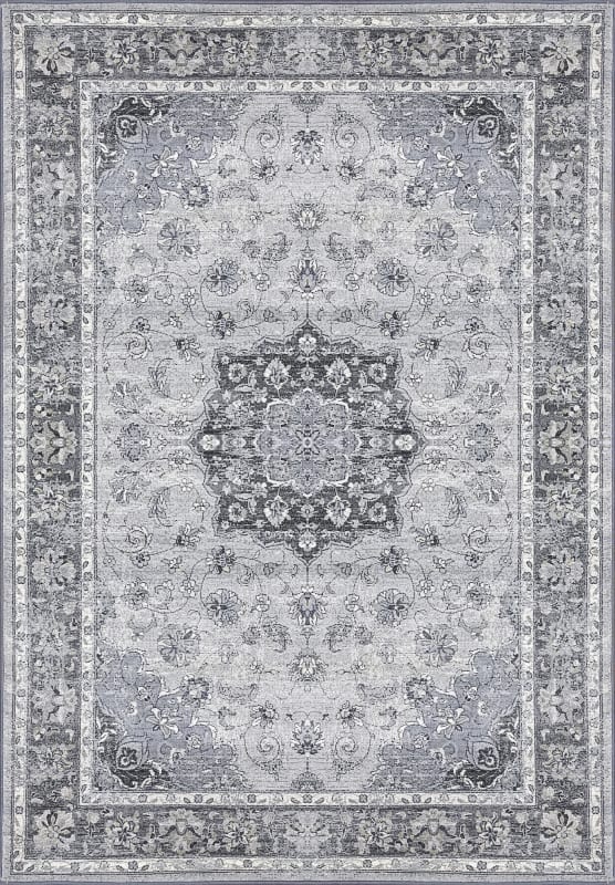 AN1014575599656 - Dynamic Rugs - ANCIENT GARDEN - Silver Grey 57559-9656 - 9.2' x 12.1'