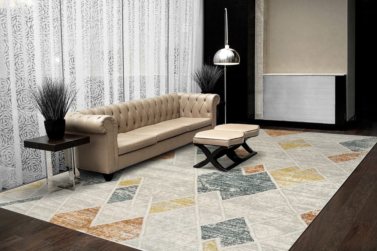 ZH694411999 - Dynamic Rugs - ZAHARA - Multi 4411-999 - 5.3' x 7'