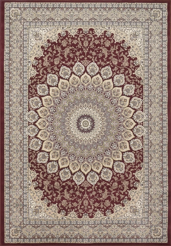 AN24570901484 - Dynamic Rugs - ANCIENT GARDEN - Red 57090-1484 - 2' x 3.11'