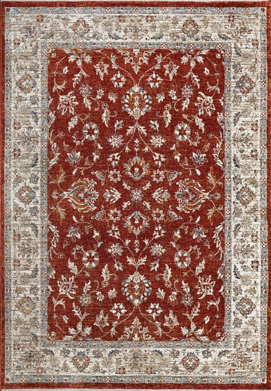 DK7106640399 - Dynamic Rugs - DAKOTA - Red Multi 6640-399 - 6.7' x 9.6'