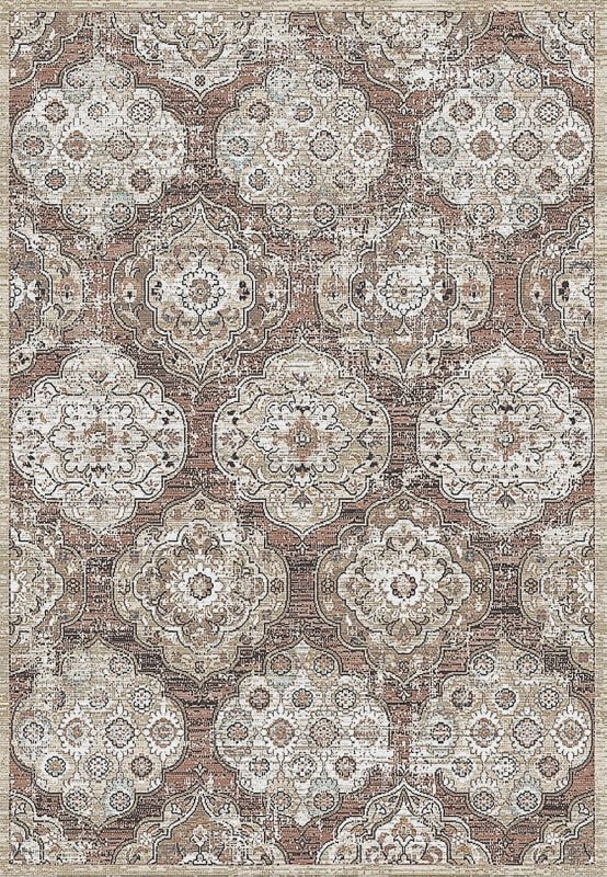 JZ10146793381 - Dynamic Rugs - JAZZ - Rose Blush Beige Ivory 6793-381 - 9' x 12'