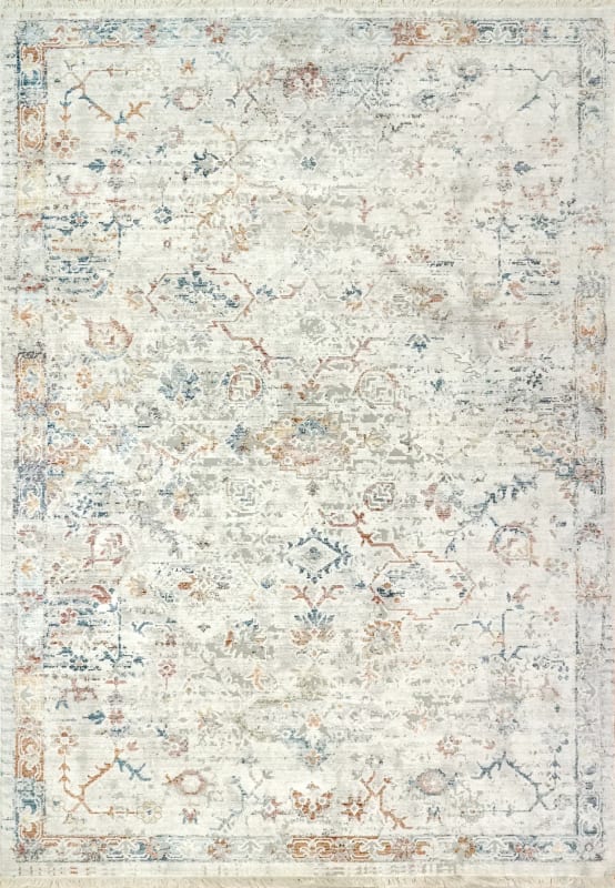 MZ7108468999 - Dynamic Rugs - MOOD - Light Grey Multi 8468-999 - 6.7' x 9.6'