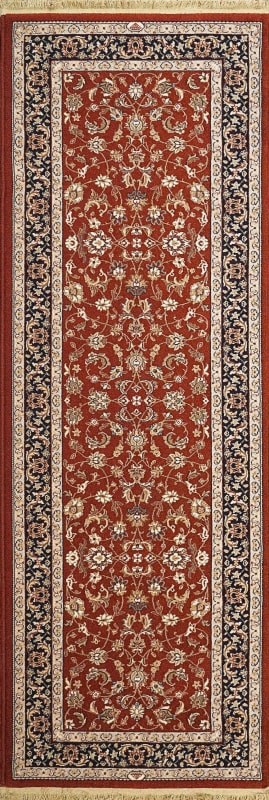 BR21272284331 - Dynamic Rugs - BRILLIANT - Red 72284-331 - 2.9' x 11.6'