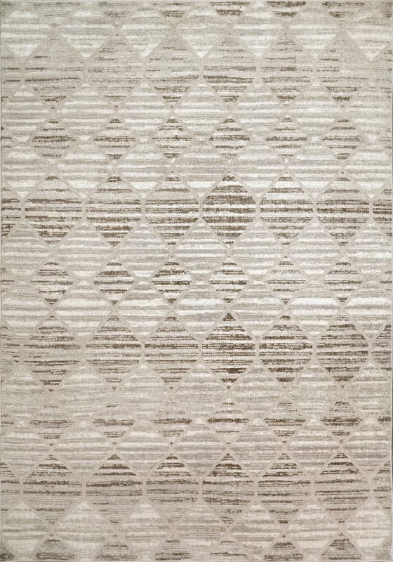 MM91261798095 - Dynamic Rugs - MOMENTUM - Ivory Grey Taupe 61798-095 - 7.1' x 10.6'