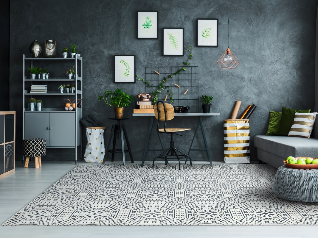 LOTUS - Ivory Denim 8149-150 - Dynamic Rugs - LOTUS - Ivory Denim 8149-150