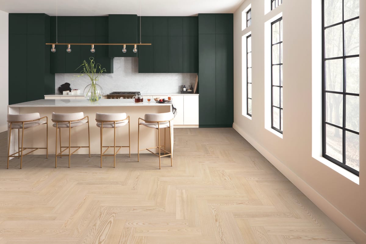 AA846-11087 - Anderson Tuftex - European Ash Herringbone - Parfait