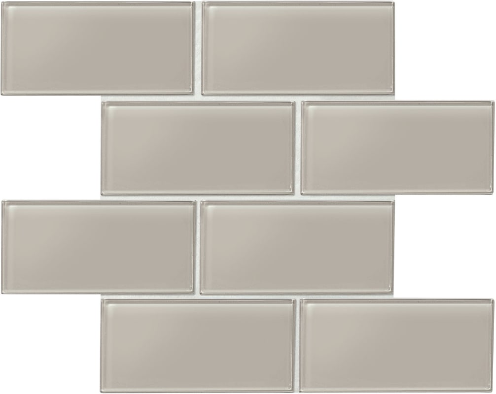 AM52361P - Daltile - Amity - Grey - 3 x 6 - Glossy