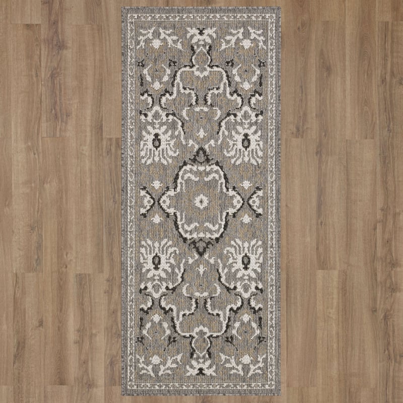 MH Outdoor - Casual Oushak Taupe 92311-E302 swatch