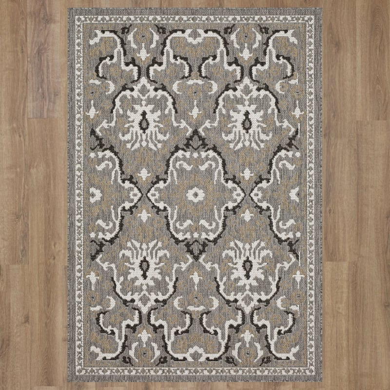 92311-E302-120156 - Mohawk Home - MH Outdoor - Casual Oushak Taupe - 10' X 13'
