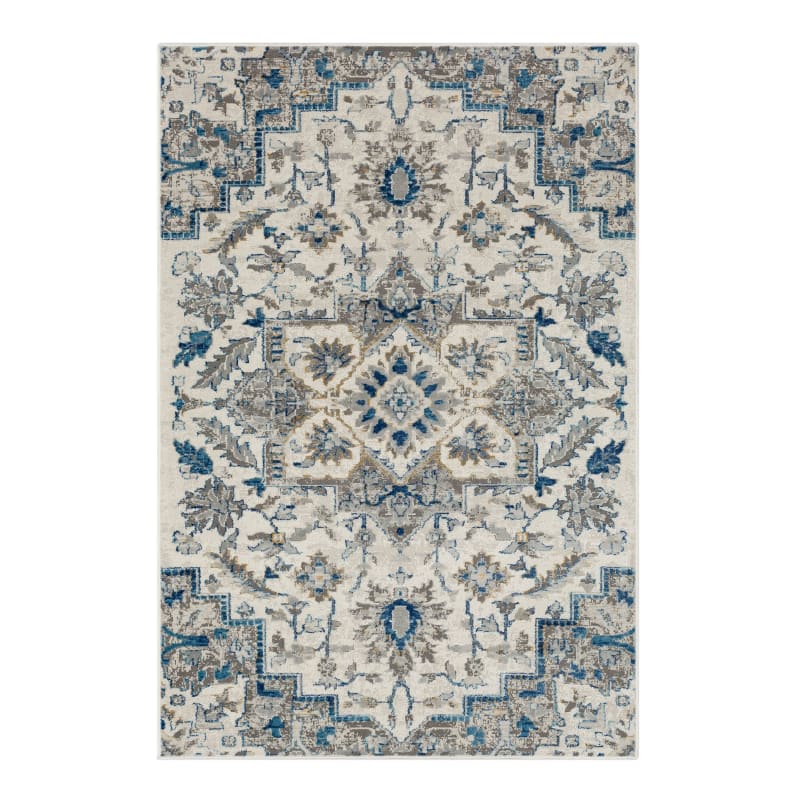 IELAM-506-072108 - Mohawk Home - Cleo - Copeland Blue - 6' X 9'