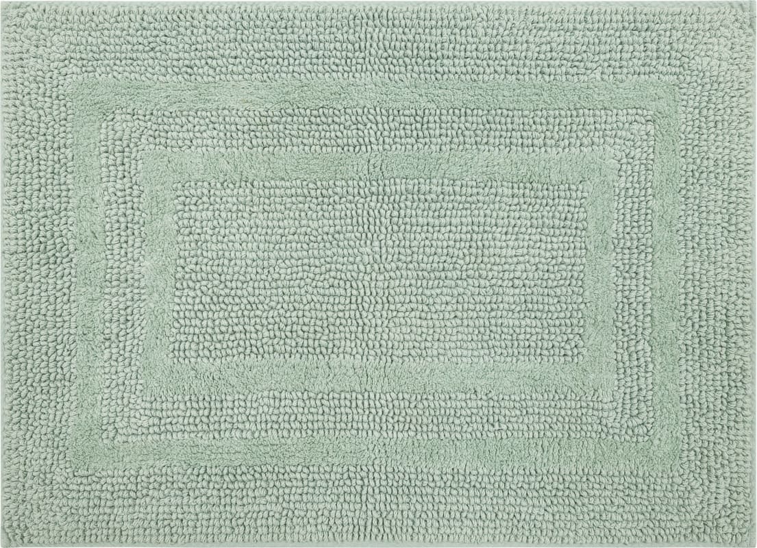 Boardwalk Bath - Cotton Reversible Seaglass N6474-9422 swatch