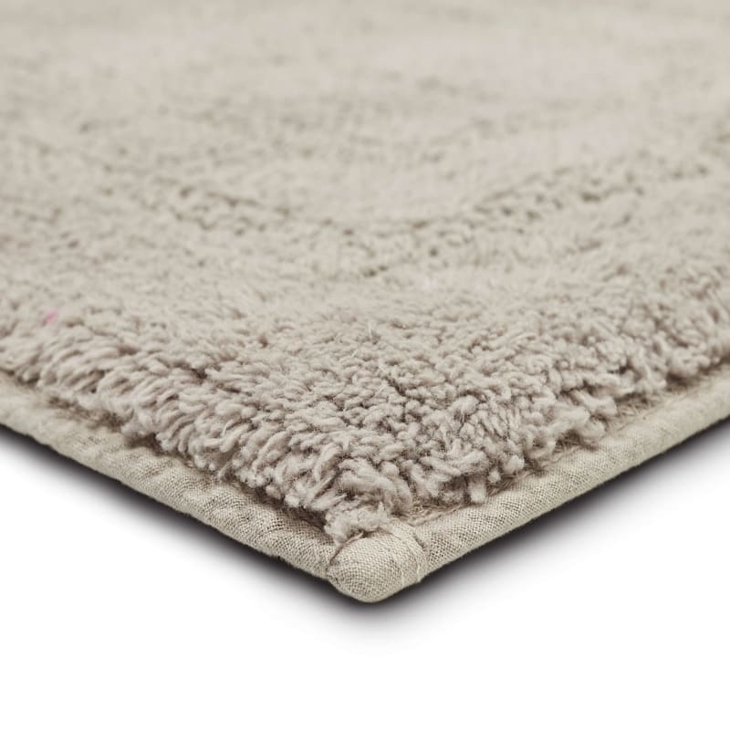 N6474-9931-021034 - Mohawk Home - Boardwalk Bath - Cotton Reversible Silver - 1' 9" X 2' 10"