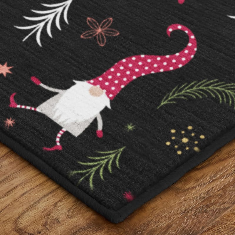 ZW025-A402-024040 - Mohawk Home - Prismatic - Dancing Elves Black - 2' X 3' 4"