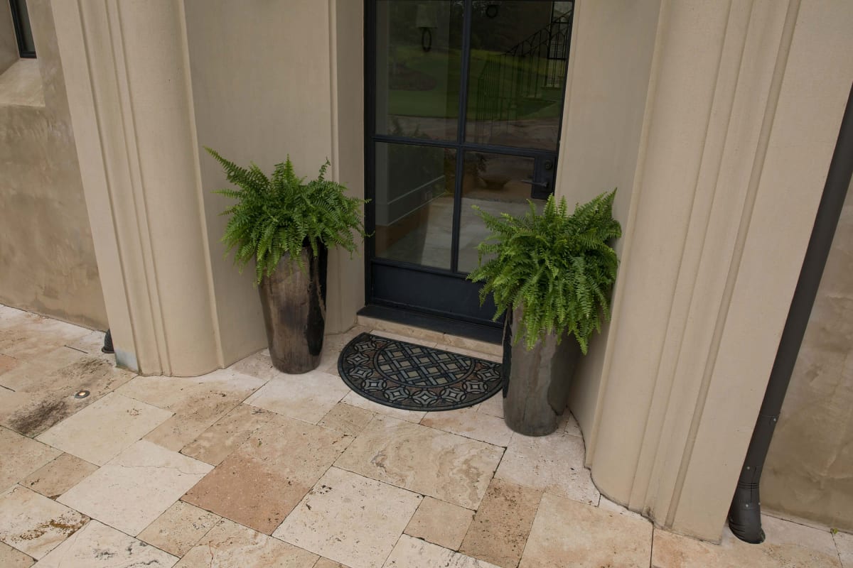 Doorscapes Mat - Deco Tile Slice Brown 4910S-18302 - Mohawk Home - Doorscapes Mat - Deco Tile Slice Brown 4910S