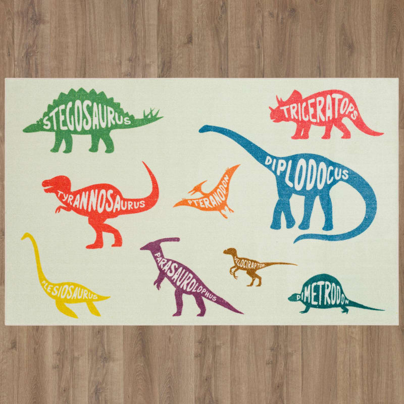 Prismatic - Dinosaurs Multi Z0347-A416 - Mohawk Home - Prismatic - Dinosaurs Multi Z0347