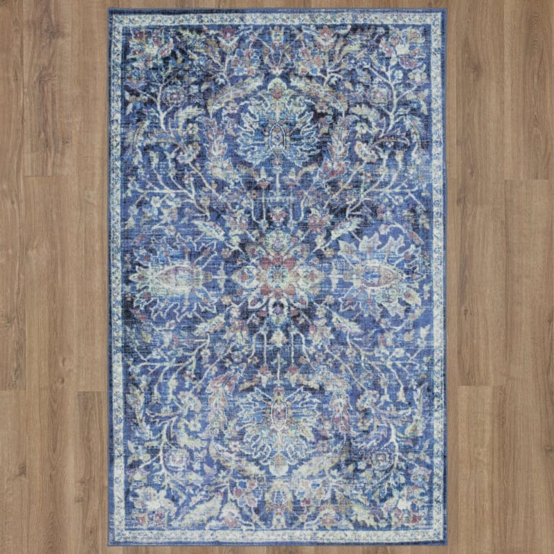 Z0124-A404-108144 - Mohawk Home - Prismatic - Elizabeth Medium Blue - 9' X 12'