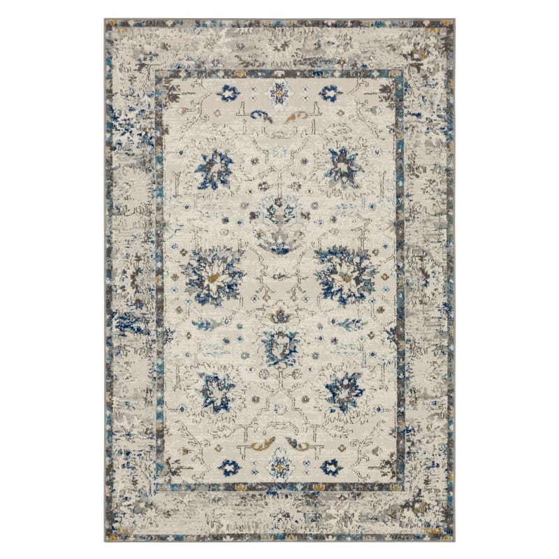 IEFEN-9555-024358 - Mohawk Home - Cleo - Evesham Grey Dark Blue - 2' X 2' 11"
