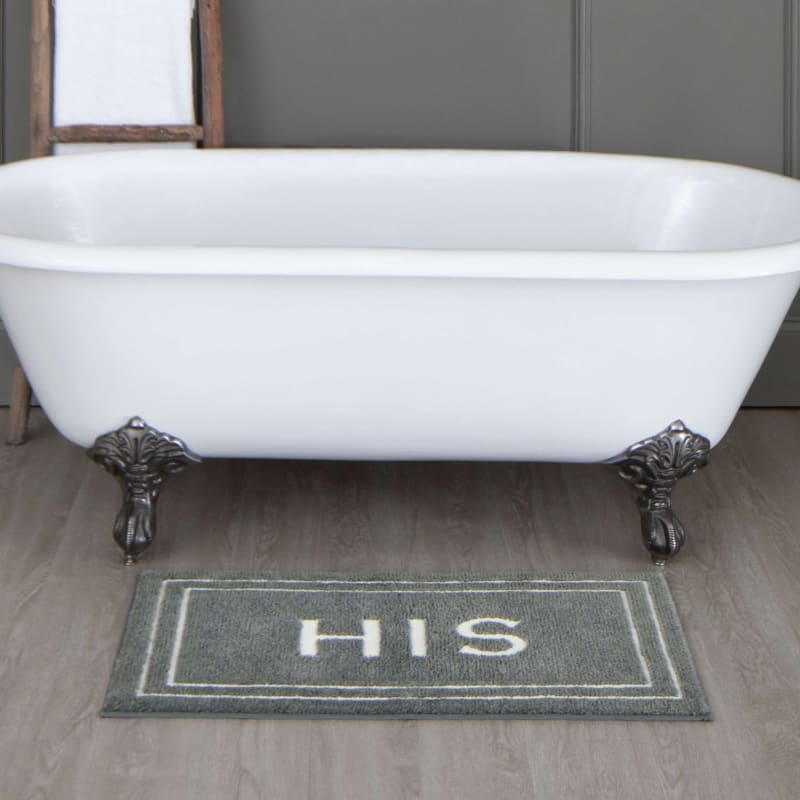 Knitted Bath - His Pewter N6259-9971 - Mohawk Home - Knitted Bath - His Pewter N6259