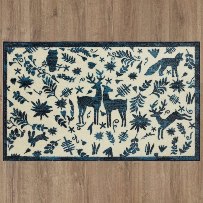 Prismatic - Holiday Forest Blue ZW109-A439 - Mohawk Home - Prismatic - Holiday Forest Blue ZW109