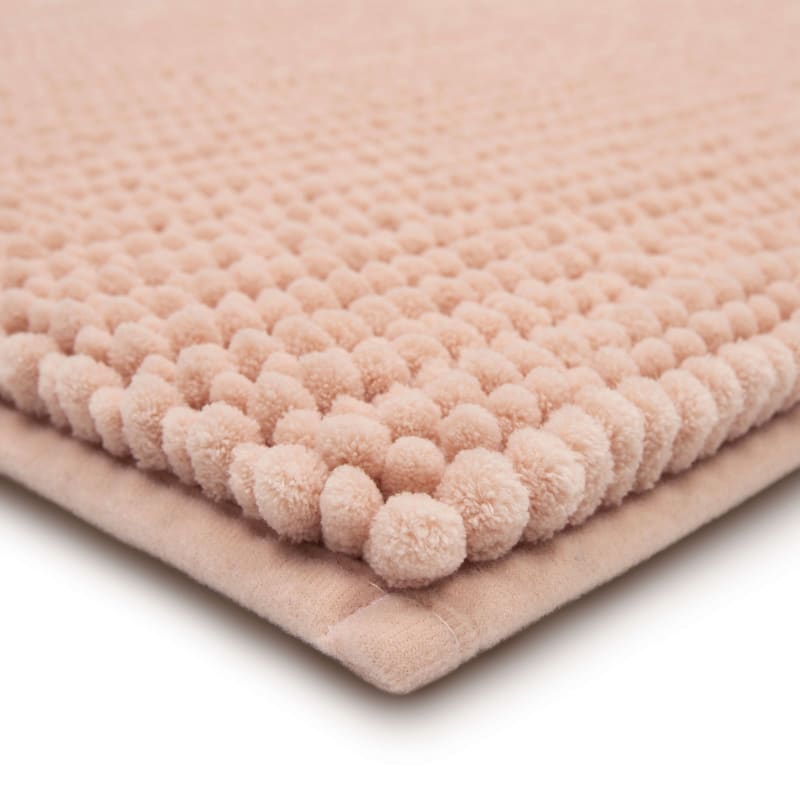 N6480-9236-024060 - Mohawk Home - Island Life Bath - Homespun Noodle Blush - 2' X 5'