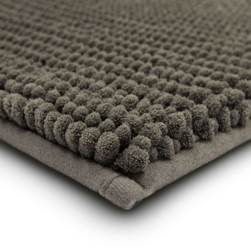 N6480-9975-027045 - Mohawk Home - Island Life Bath - Homespun Noodle Cool Grey - 2' 3" X 3' 9"