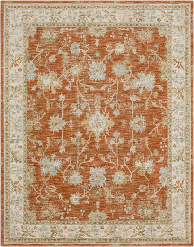 RG847-780-108146 - Karastan - Adalia - Iznik Rust - 9' X 12' 2"