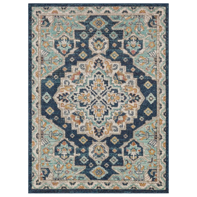 IE308-103-039060 - Mohawk Home - Whimsy - Jennings Blue - 3'3" X 5'
