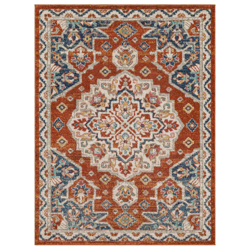 IE308-270-039060 - Mohawk Home - Whimsy - Jennings Red - 3'3" X 5'