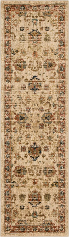 91199-70033-028094 - Karastan - Spice Market - Koyna Cream - 2' 4" X 7' 10"