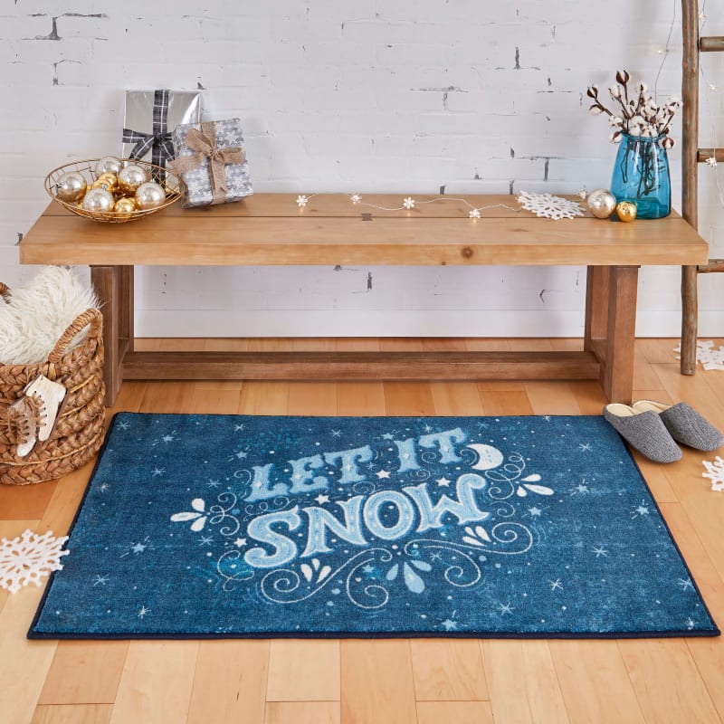 Prismatic - Let It Snow Navy ZW005-A405 - Mohawk Home - Prismatic - Let It Snow Navy ZW005