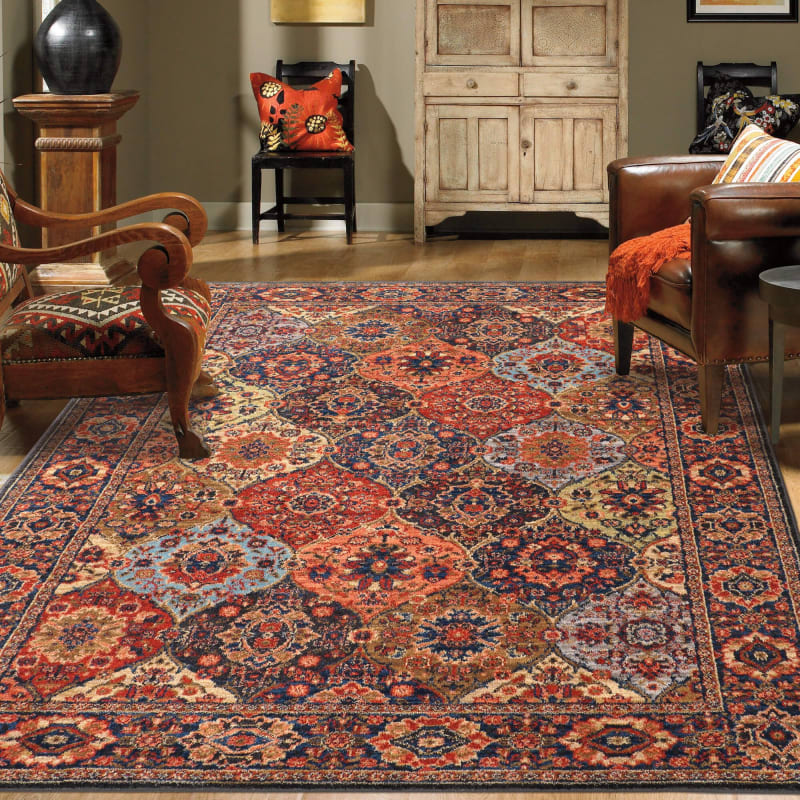 90669-90097-041065 - Karastan - Spice Market - Levant Multi - 3' 5" X 5' 5"