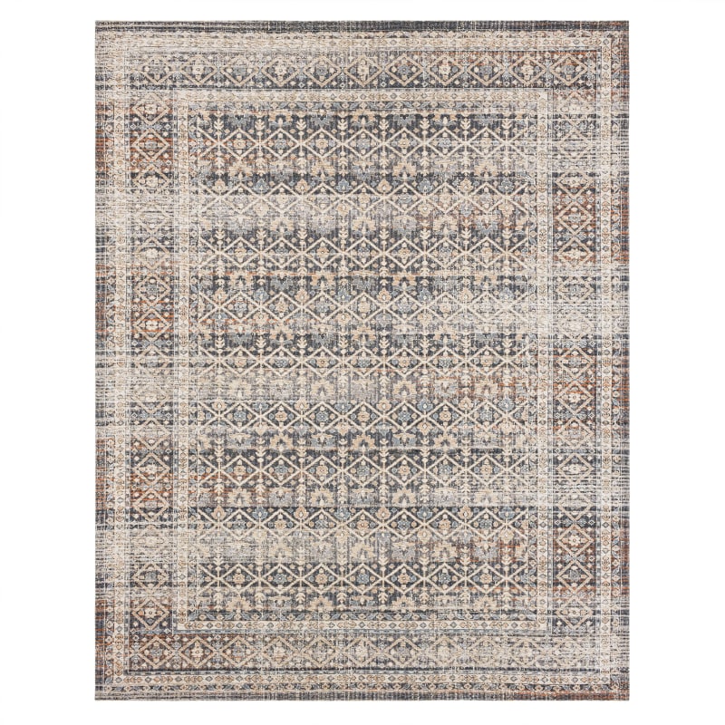 R1202-525-096120 - Karastan - Zula - Luanda Slate - 8' X 10'
