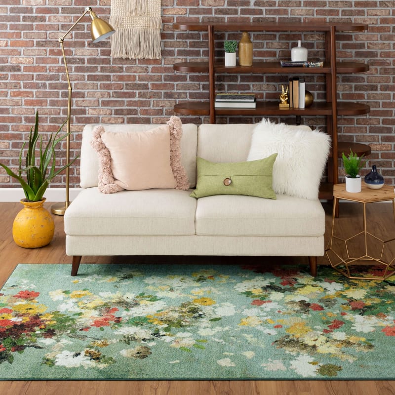 Prismatic - Merging Floral Multi Z0363-A416 - Mohawk Home - Prismatic - Merging Floral Multi Z0363
