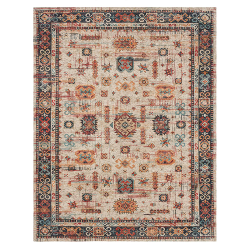 R1201-243-060096 - Karastan - Zula - Mombasa Beige - 5' X 8'
