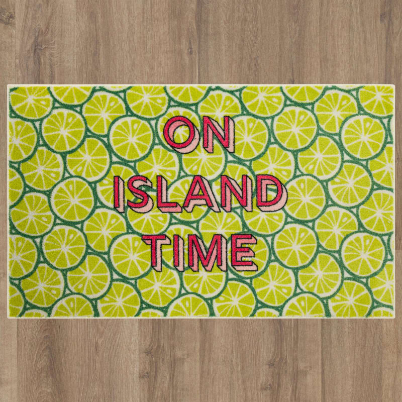 ZW081-A448-030050 - Mohawk Home - Prismatic - On Island Time Lime Green - 2' 6" X 4' 2"