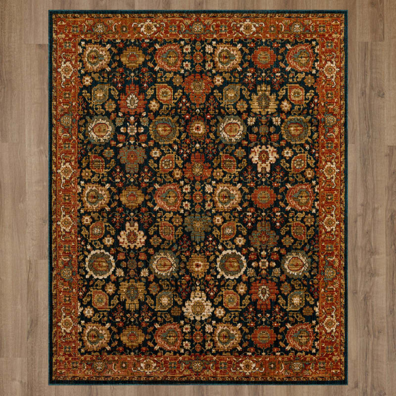 IE325-50130-060096 - Mohawk Home - Heirloom - Robins Sapphire - 5' X 8'