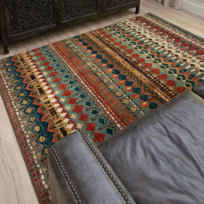 90932-80129-144180 - Karastan - Spice Market - Saigon Multi - 12' X 15'