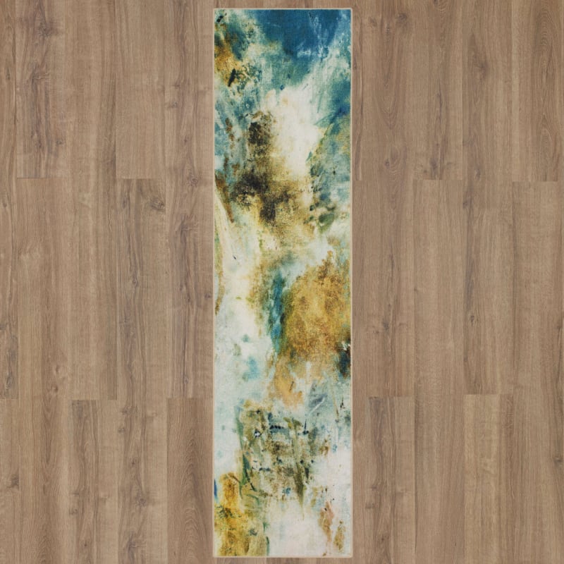 Z0227-A445-030096 - Mohawk Home - Prismatic - Shoreline Water - 2' 6" X 8'