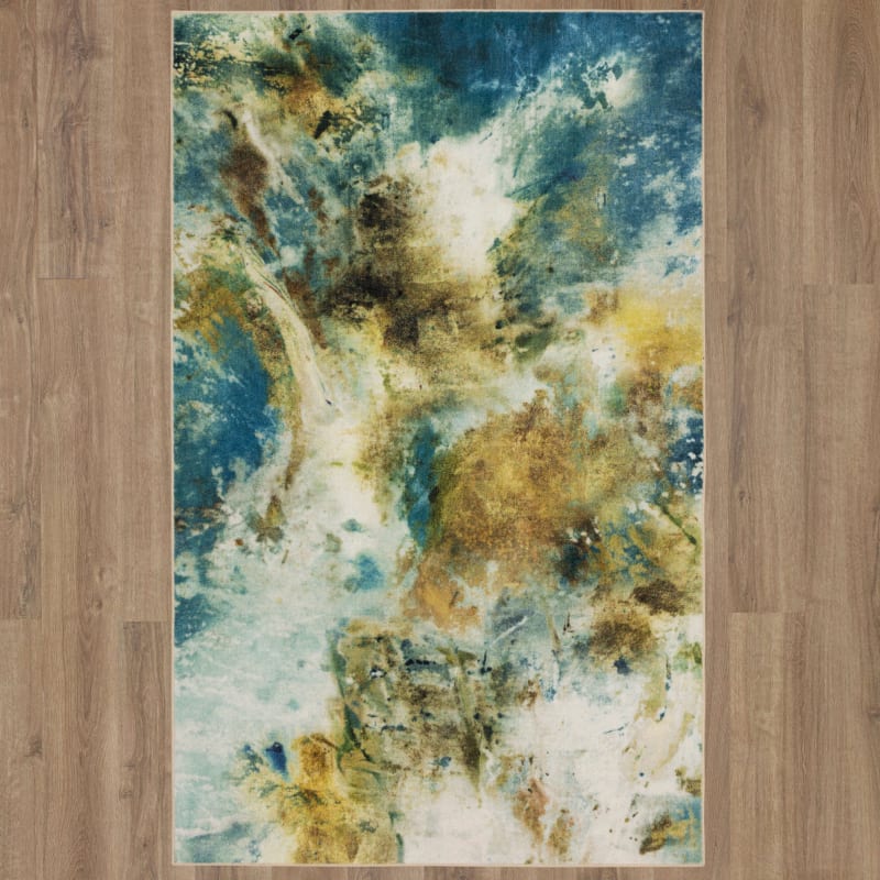 Z0227-A445-036060 - Mohawk Home - Prismatic - Shoreline Water - 3' X 5'